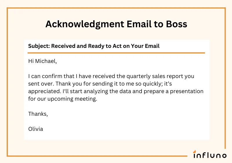 Effective Communication Made Easy: A Simple Acknowledgement Email Reply Sample