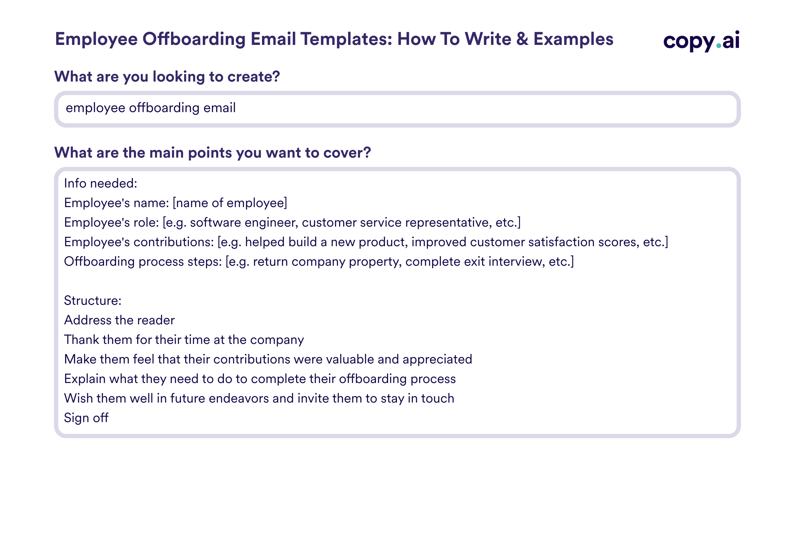 Essential Offboarding Email to Employee Sample: Crafting the Perfect Goodbye