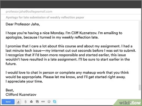 How to Write Email to Professor for Assignment Submission: A Step-by-Step Guide