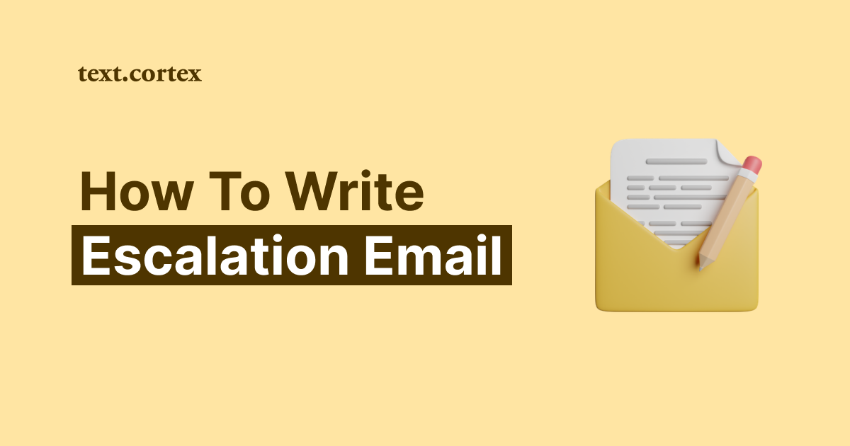 Mastering the Escalation Mail Format: A Comprehensive Guide